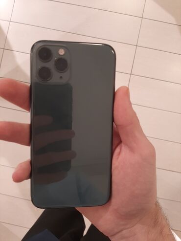 iphone 11 qiymeti 64 gb: IPhone 11 Pro, 64 GB, Matte Midnight Green