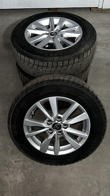 camri 70: Комплект из 4 колес Toyota на легкосплавных дисках с зимними шинами — 7