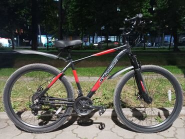 велосипед электроный: Продаётся велосипед Skillmax 27,5 Рама: алюминевая Амортизатор