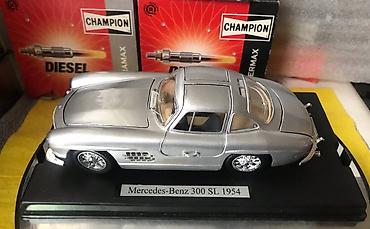 Avtomobil modelləri: Коллекционная модель Mercedes-Benz 300SL Coupe W198 Silver 1954 — 20