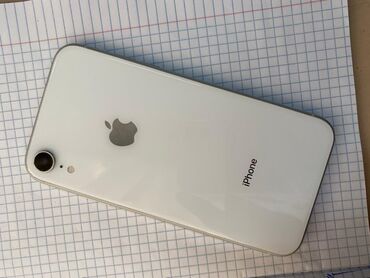 кулер для вода: IPhone Xr, Скидка 10%, Б/у, 128 ГБ, Белый, Коробка, 80 %