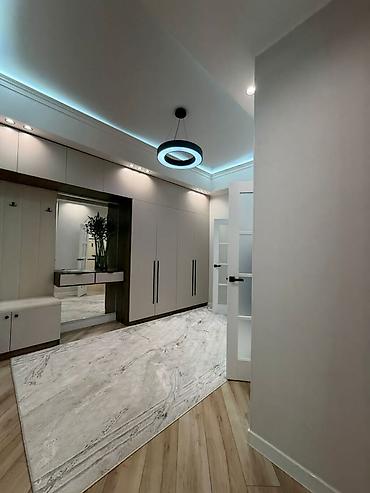 курчатова 81: 2 комнаты, 77 м², Асанбай мкр Элитка, 9 этаж, Дизайнерский ремонт — 6