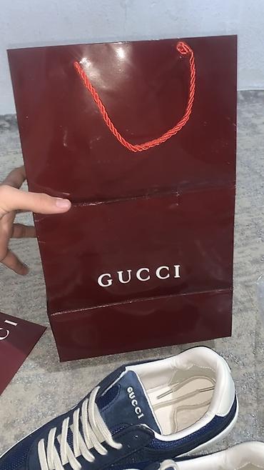 кеды gucci: Мужские кроссовки, 42, Gucci, Новый, цвет - Синий — 7