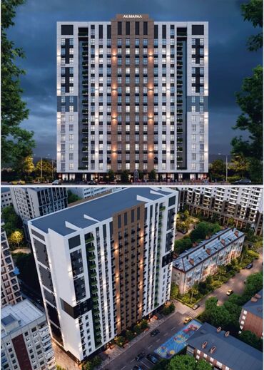 сдается квартира в пишпеке: 1 комната, 48 м², Элитка, 8 этаж, ПСО (под самоотделку)