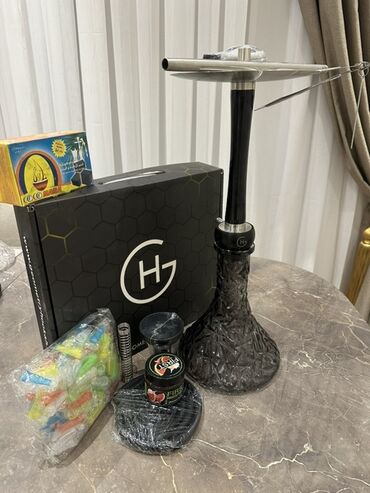 yeni lifcikler: Geometri Hookah nargilə seti Məhsulun tərkibi: - Geometri Hookah