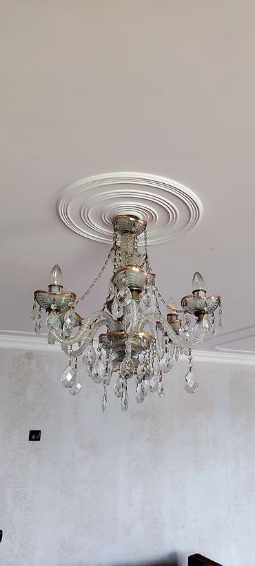 led lustra: Çılçıraq, 5 lampa — 2