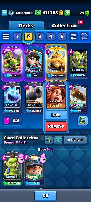 Digər zərgərlik əşyaları: Clash Royale hesabı – yüksək səviyyəli və hazır oyun profili - — 5