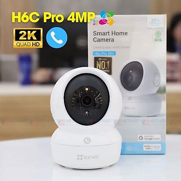 m 3: EZVIZ H6c Pro 2K (4MP) — умная домашняя поворотная камера - — 1