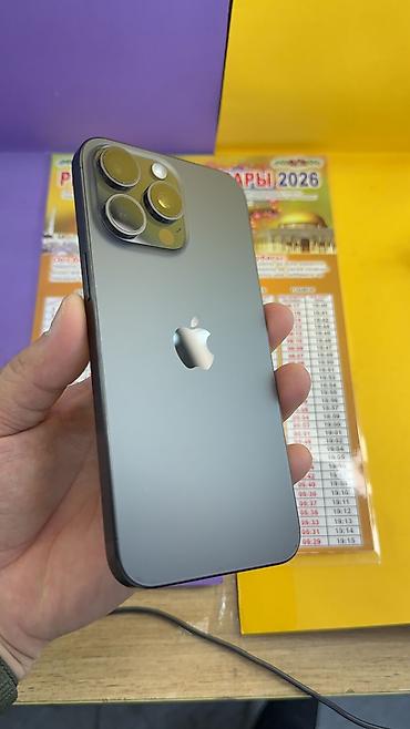 Apple iPhone: IPhone 15 Pro Max, Б/у, 256 ГБ, 88 % — 9