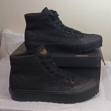 zara s: G-STAR RAW visoke patike – crni denim 44 Cena- 3890 din - Model — 1
