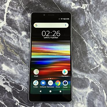 Sony: Sony Xperia L3, Б/у, 32 ГБ, цвет - Серебристый, 2 SIM — 1