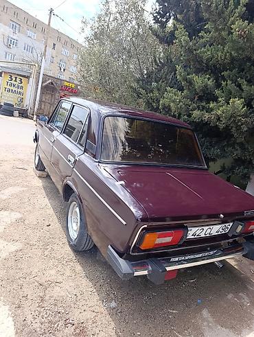 VAZ (LADA): VAZ 2106 sedan - Kuzov: 4 qapılı sedan, tünd albalı rəng - Mühərrik — 7