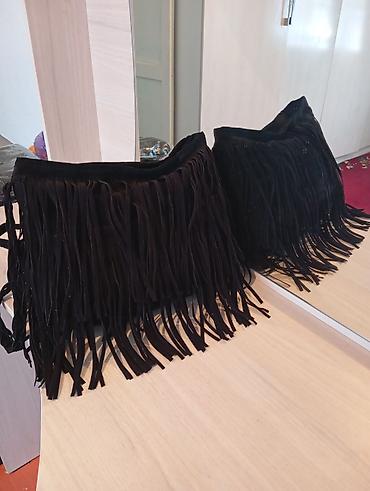 Классические сумки: Классическая сумка, Материал: Замша, Женские — 7