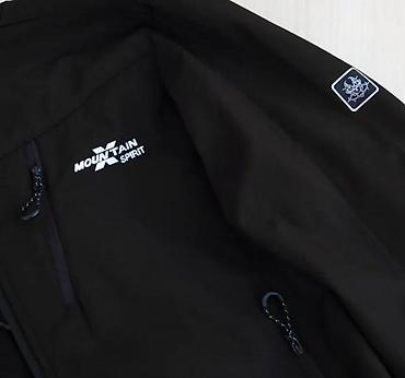 Jakne za prelazni period: Muška softshell jakna – crna, Mountain Spirit - Materijal: softshell — 11