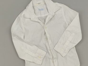 koszula armani jeans: Сорочка 3-4 р., стан - Дуже гарний, візерунок - Однотонний, колір - Білий
