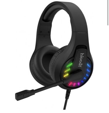 чехол для проводных наушников: Наушники с микрофоном A4Tech BLOODY G230P RGB Gaming 3.5mm Black