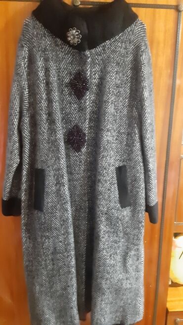 купить пальто женское в бишкеке: Пальто, 4XL (EU 48)