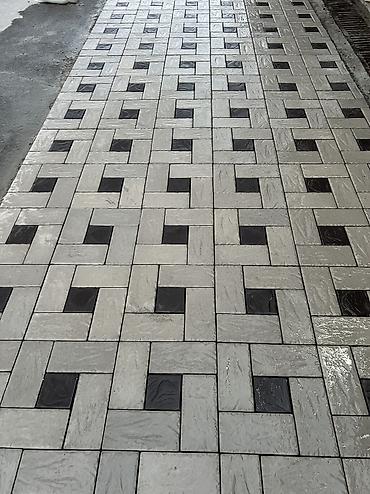 Тротуарная плитка: Тротуарная плитка «Квадро» (вибропресс/вибролитьё) для мощения дворов — 3