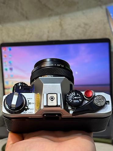 Fotokameralar: Olympus Om-10 Məlumatlar: 1979-cu il istehsal və səliqəli saxlanılıb — 5