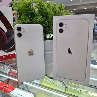 Xiaomi: IPhone 11, Б/у, 128 ГБ, Черный, Защитное стекло, Чехол, В рассрочку, 88 %