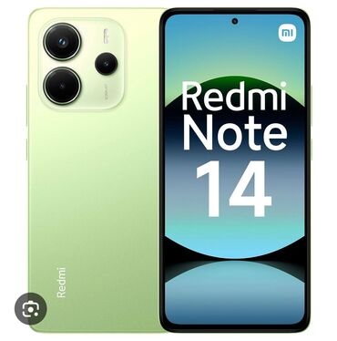 редми нот 14 цена в бишкеке: Redmi, Redmi Note 14, Новый, 256 ГБ, цвет - Зеленый, eSIM, 2 SIM