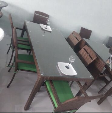 Bağ divan və kreslo dəstləri: Bag mebilleri hesir toxunma Qiymet 1ci madele aiddir Divan kreslolar — 16