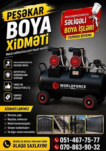 pas sökücü: Peşəkar boya xidməti – metal səthlərə yeni həyat! Xüsusiyyətlər: - — 1