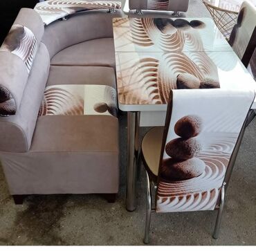 Divan və masa dəstləri: 🇹🇷Türk istehsalı Möhtəşəm ✨✨ Kuxna üçün stol stul dəsti 2 stul 1 — 4