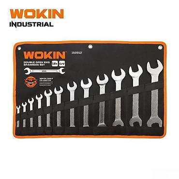 Alətlər: WOKIN ACIK AGIZ ANAHTAR TAKIMI 12 parça 6-32 MM 🌟 WOKIN W150912 Açıq — 1