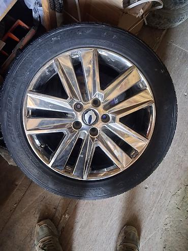aimb g3: Колесо в сборе: литой хромированный диск + шина Kumho Crugen HP71 — 4