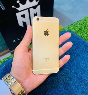 Apple iPhone: IPhone 6s, < 16 GB, Matte Gold, Barmaq izi, Face ID