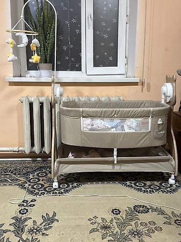 эко бейби: Детская кроватка-колыбель Coolbaby с маятниковым механизмом - Тип — 1