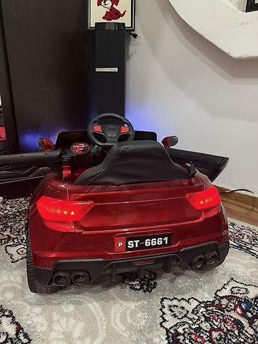 suru: Uşaq üçün elektrikli minik maşını – ST-6661 model - Rəng: metalik — 2