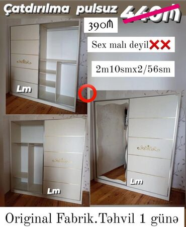 fab boyalari: Yeni, Kupe, Qarderob, paltar dolabı