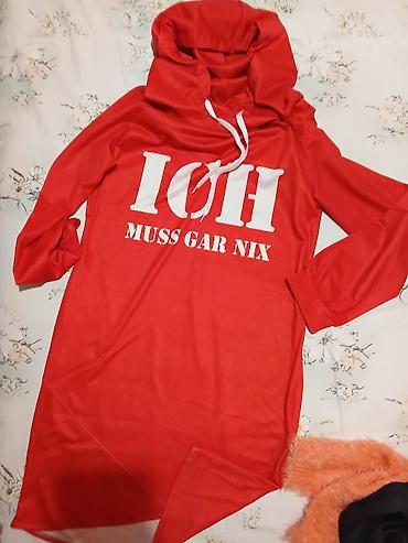 Kompleti: Komplet ženske garderobe – 3 komada 1) Dukserica-haljina sa — 4