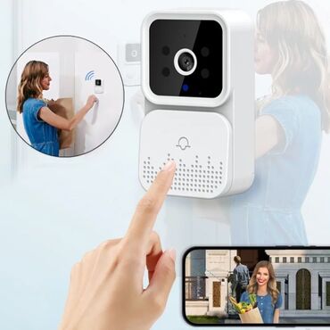 камера видеонаблюдения онлайн: Звонок на дверь с камерой