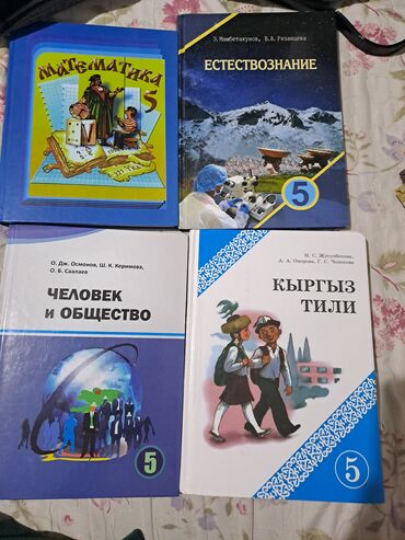 книга информатика 5 класс: Продам книги 5 класса (русский класс) по 200сом очень в хорошей