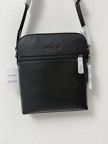 Сумкалар: Сумка через плечо COACH Houston Flight Bag - Материал: натуральная — 3