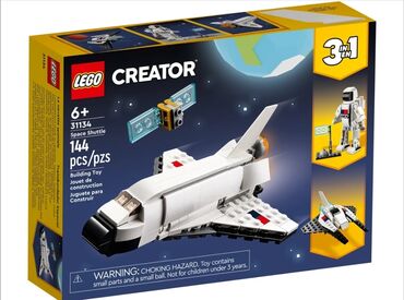 detskie igrushki lego: Lego Creator 31134 Космический шаттл 🛸, рекомендованный возраст 6+,144