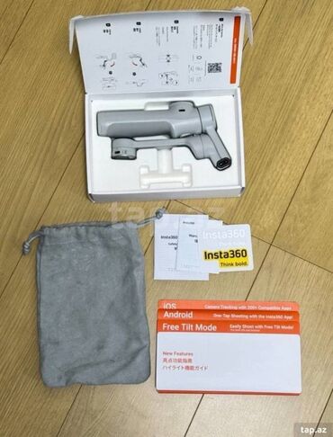 Telefon üçün tripodlar: Gimball "Insta 360 flow pro" bundle Qutu açılıb, yalnız işləkliyi — 12