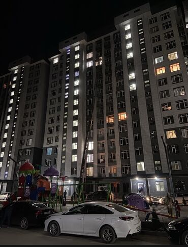 готовые квартиры в рассрочку в бишкеке 2020: 2 комнаты, 58 м², Элитка, 13 этаж, Евроремонт
