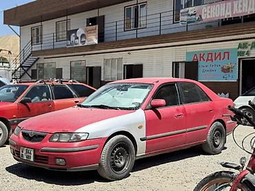 малолитражка машина: Mazda 626: 1998 г., 2 л, Механика, Бензин, Седан — 1