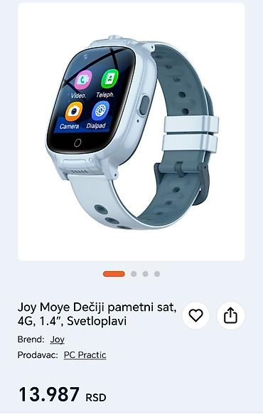 Ručni satovi: MOYE JOY 4G – pametni sat za decu NOVO! saljem nakon uplate ili licno — 11