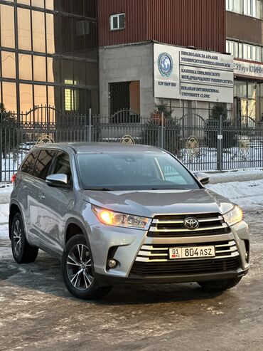 Toyota: Toyota Highlander: 2018 г., 3.5 л, Автомат, Бензин, Внедорожник