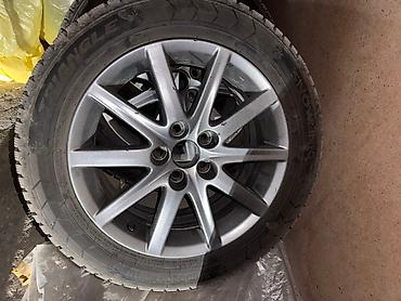 2257015c шины: Колеса в сборе 225 / 55 / R 17, Зима, Б/у, Комплект, Легковые, Литые, отверстий - 5 — 2