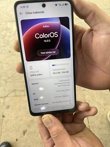 hoco power bank: Oppo A1, 256 GB, rəng - Qara — 2