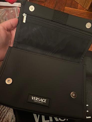 Çantalar: Teze Versace Fragrances kosmetik/aksesuar çantası. - Ön hissədə — 2