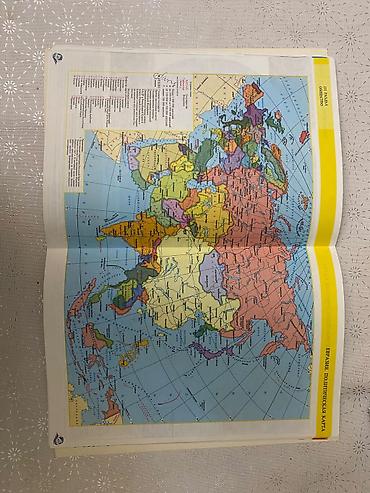 Atlaslar: Məhsul: “Atlas 6–11” – coğrafiya atlası (rus dilində) Təsvir: - Ümumi — 2