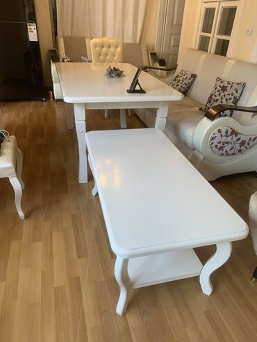 Qonaq otağı dəstləri: Masa və oturacaqlar — 14