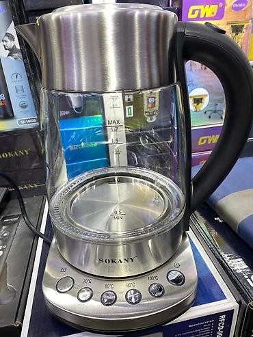 coffee maker: Электрический чайник, Новый, Платная доставка — 2